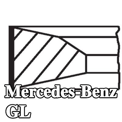 MAHLE مجموعة حلقات المكبس — Mercedes-Benz Gl