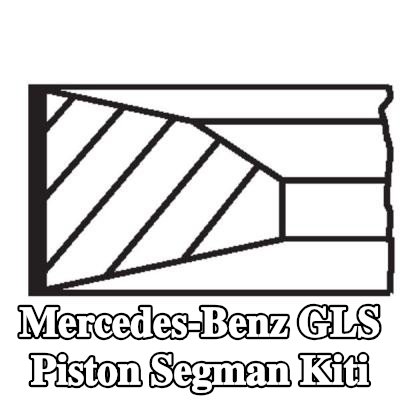 MAHLE Piston Segman Kiti — Mercedes-Benz Gls
