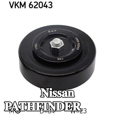 SKF بكرة الشد Ø: 84mm — 2002 Nissan Pathfinder