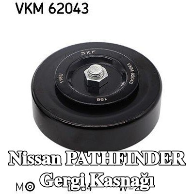 SKF Gergi kasnağı Ø: 84mm — 2002 Nissan Pathfinder
