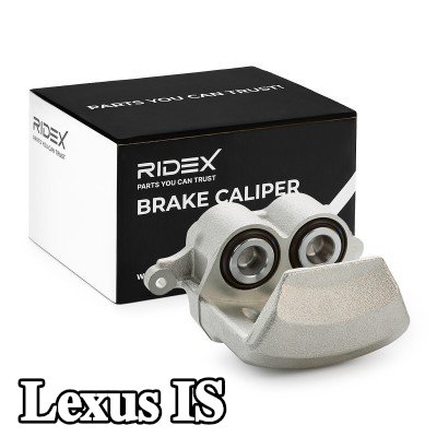 RIDEX مكابح الفرامل للمحور الأمامي, المحور الأمامي الأيسر, بدون حامل — 2000 Lexus Is