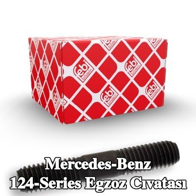 FEBI BILSTEIN Egzoz cıvatası — Mercedes-Benz 124-Series