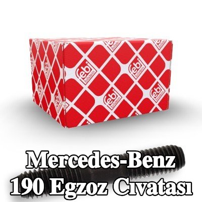 FEBI BILSTEIN Egzoz cıvatası — Mercedes-Benz 190