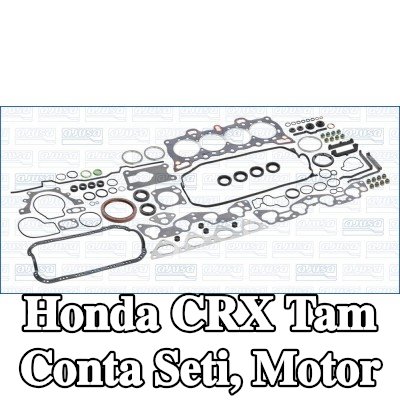 AJUSA Tam Conta Seti, silindir kapağı contalı motor, valf gövdesi contalı, FIBERMAX — 1990 Honda Crx