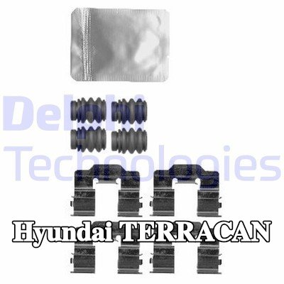 DELPHI مجموعة الفوهة والحامل — Hyundai Terracan