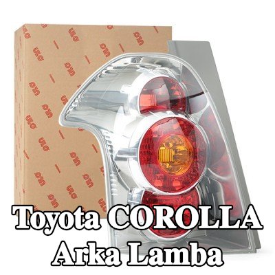 ULO Arka lamba Sol, ampul içermez, ampul yuvası olmadan — 2004 Toyota Corolla