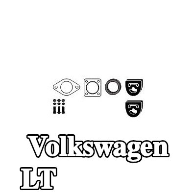 HJS طقم تركيب العادم — Volkswagen Lt