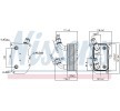 NISSENS Contasız motor yağı soğutucusu, yağ filtresi muhafazası olmadan, filtre olmadan — 2008 Hyundai Santa Fe (5)