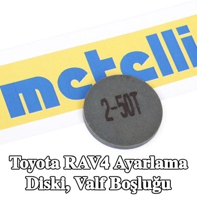 METELLI Ayarlama Diski, valf boşluğu — Toyota Rav4