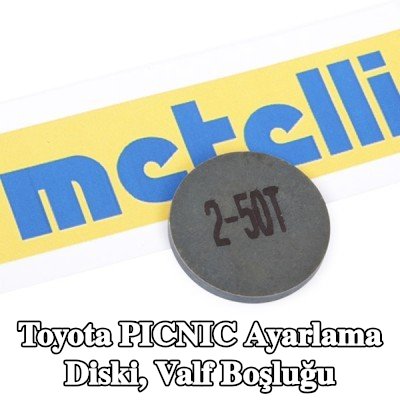 METELLI Ayarlama Diski, valf boşluğu — Toyota Picnic