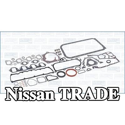 AJUSA مجموعة حشيات كاملة, محرك مزود بأختام صمامات, بدون حشية رأس الأسطوانة — Nissan Trade