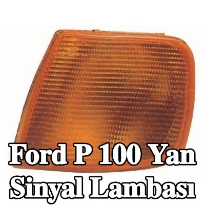 ABAKUS Yan sinyal lambası Sol Ön, sarı, ampul içermez, ampul yuvası olmadan — Ford P 100