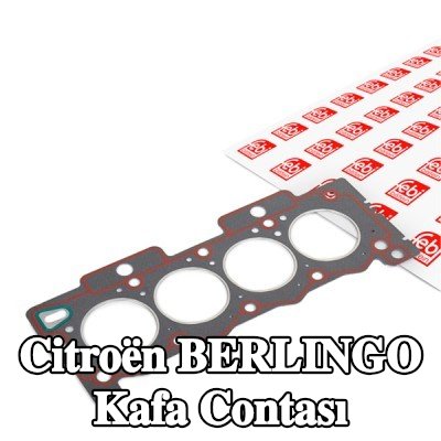 FEBI BILSTEIN Kafa contası Metal, 2mm — 2002 Citroën Berlingo