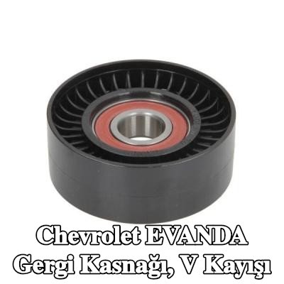 BTA Gergi Kasnağı, V kayışı — Chevrolet Evanda