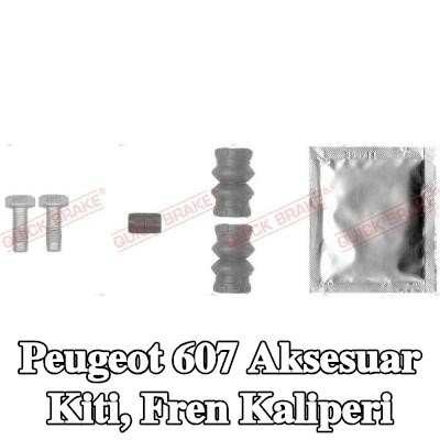 QUICK BRAKE Aksesuar Kiti, fren kaliperi — Peugeot 607