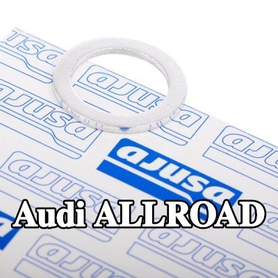 AJUSA حشية سدادة حوض الزيت من الألومنيوم, Inner Diameter: 14mm — 2000 Audi Allroad