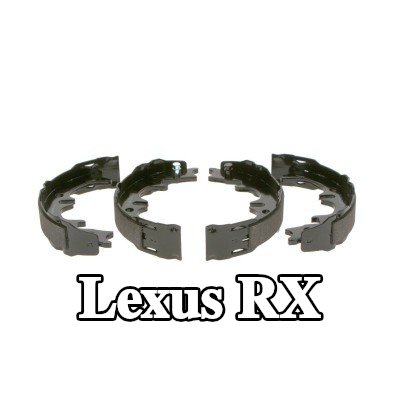 BOSCH أحذية فرامل اليد — 2002 Lexus Rx