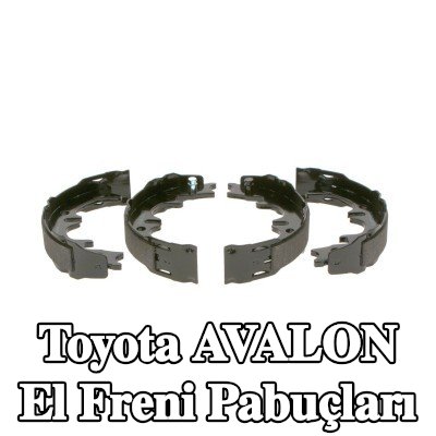 BOSCH El freni pabuçları — 2012 Toyota Avalon