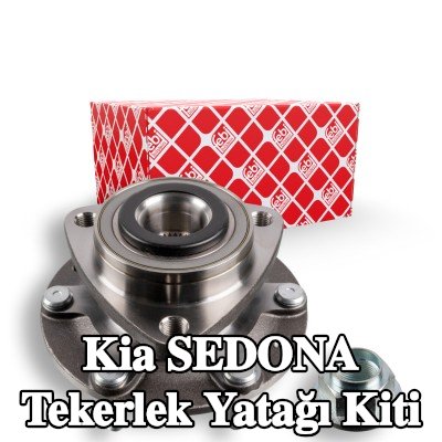 FEBI BILSTEIN Sol ön aks tekerlek yatağı kiti, Ön Aks Sağ, Tekerlek göbeğine entegre tekerlek yatağı, tekerlek göbeği ile — Kia Sedona