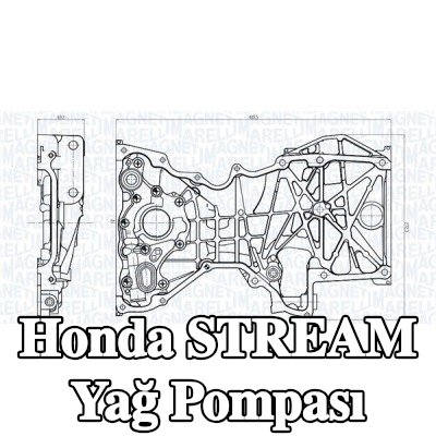 MAGNETI MARELLI Yağ Pompası — Honda Stream