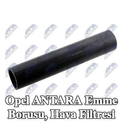 NTY Emme borusu, hava filtresi Şarj Hava Soğutucusu — Opel Antara