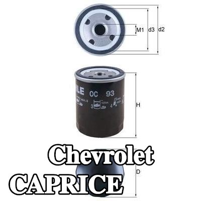 MAHLE فلتر الزيت — Chevrolet Caprice