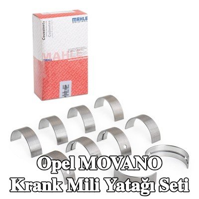 MAHLE Krank mili yatağı seti — Opel Movano