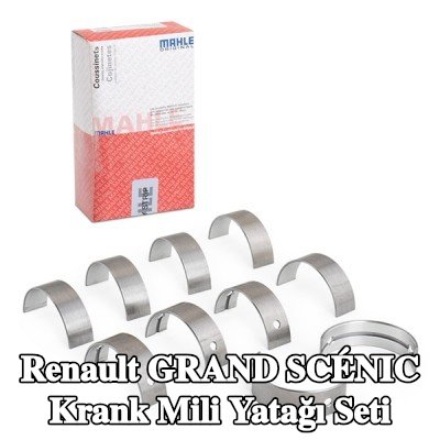 MAHLE Krank mili yatağı seti — 2012 Renault Grand Scénic