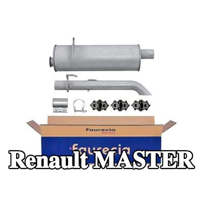 HELLA كاتم الصوت الخلفي الخلفي, مع قطع التركيب — Renault Master