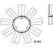 MAHLE Fan çarkı, motor soğutma — 1997 Mercedes-Benz Sprinter (2)