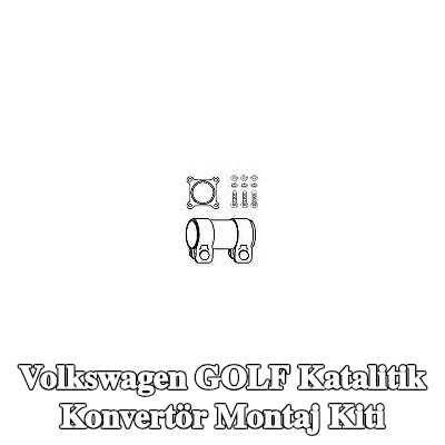 VEGAZ Katalitik konvertör montaj kiti — 2002 Volkswagen Golf