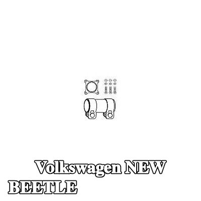 VEGAZ مجموعة تركيب المحول الحفاز — Volkswagen New Beetle