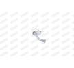 WALKER Orta susturucu 1610mm, montaj parçaları olmadan — Opel Omega (8)