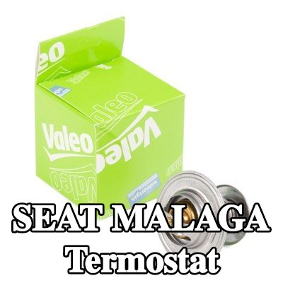 VALEO Termostat 87°C, conta/sızdırmazlık elemanları ile — SEAT Malaga