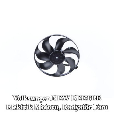 BOSCH Elektrik Motoru, radyatör fanı — Volkswagen New Beetle