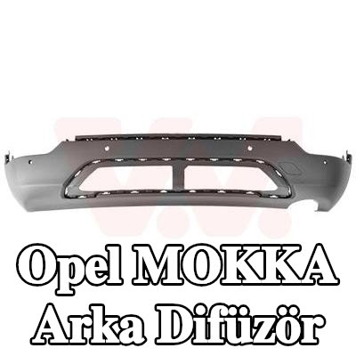 VAN WEZEL Arka difüzör — Opel Mokka