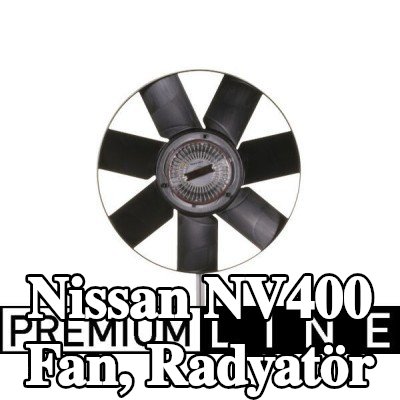 MAHLE Fan, radyatör 420mm — Nissan Nv400
