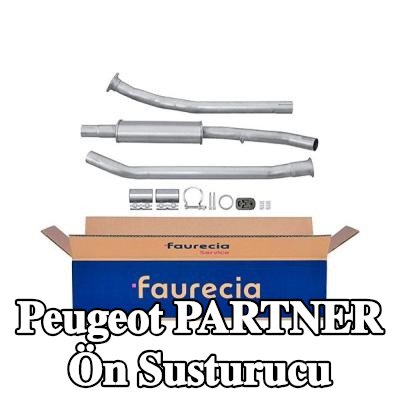HELLA Ön susturucu Ön, montaj parçaları ile — Peugeot Partner