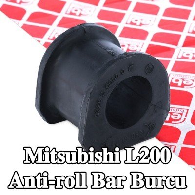 FEBI BILSTEIN Sol ön aks stabilizatör çubuğu burcu, Ön Aks Sağ, 30mm, Kauçuk — Mitsubishi L200