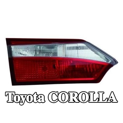 ABAKUS المصباح الخلفي الأيسر, بدون لمبة, بدون حامل لمبة — 2016 Toyota Corolla