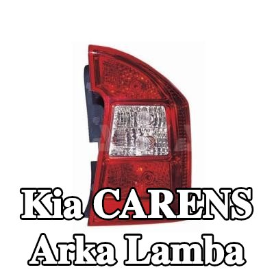 ALKAR Arka lamba Sağ, ampul yuvası olmadan — Kia Carens