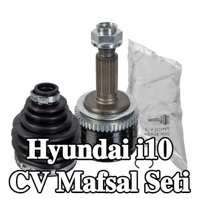 FEBI BILSTEIN Ön aks sol CV mafsal kiti, Ön Aks Sağ, Tekerlek Tarafı, somunlu, gres ile — 2012 Hyundai i10
