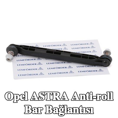 LEMFÖRDER Ön aks sol anti-roll bar bağlantısı, Ön Aks Sağ, 300mm, Plastik — 2012 Opel Astra