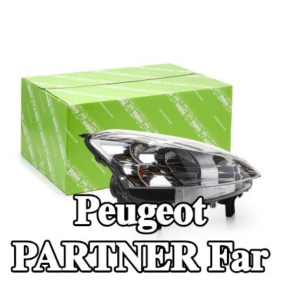 VALEO Far ORİJİNAL PARÇA, Sağ, H4, PY21W, W5W, far seviyeleme motorlu, Gösterge Rengi: şeffaf — 2005 Peugeot Partner