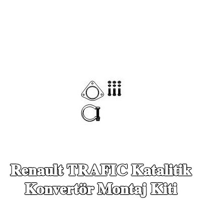 HJS Katalitik konvertör montaj kiti — Renault Trafic