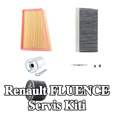 RIDEX Servis kiti — Renault Fluence