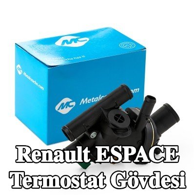 Metalcaucho Aksesuarları ile birlikte termostat muhafazası, contalı/sızdırmaz, sensörlü, termostatlı — 2002 Renault Espace