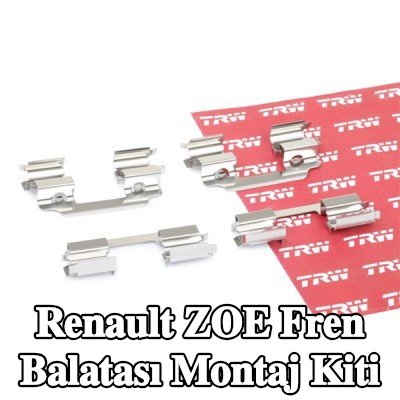 TRW Fren balatası montaj kiti — 2012 Renault Zoe