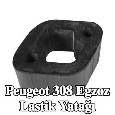 PLANET TECH Egzoz lastik yatağı, egzoz tarafı — Peugeot 308