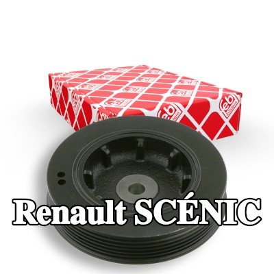 FEBI BILSTEIN بكرة العمود المرفقي للعمود المرفقي — 2000 Renault Scénic